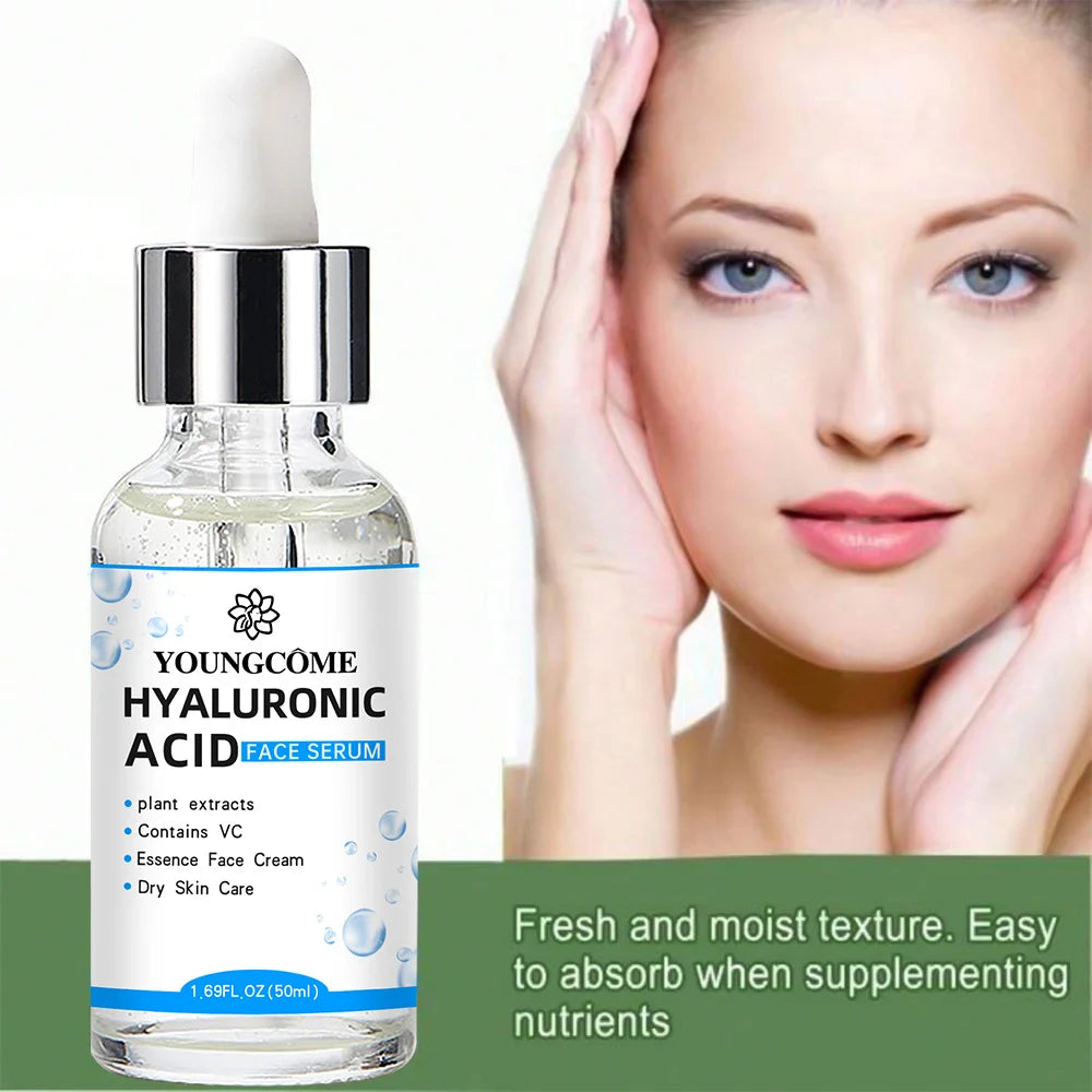 YOUNGCOME Hyaluronic Acid Facial Serum – Moisturizing Essence Facial Serum Oasis Select