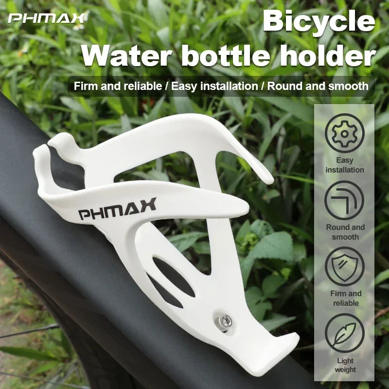 PHMAX Bike Bottle Cage Universal Drinking Bottle Cage Lightweight Bicycle Water Bottle Holder MTB Road Cup Holder Black Oasis Select