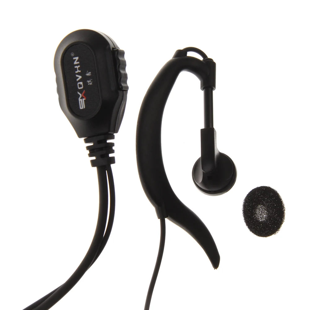2 Pin Earpiece Headset Comfortable Earpiece Headset PTT MIC Accessories for Motorola GP88/300/2000 CT150 P040 Radio Oasis Select China Mainland