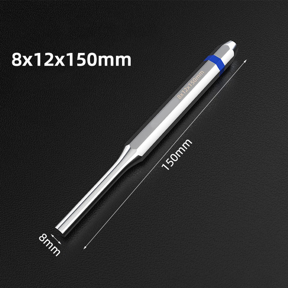 1/6pcs 2-8mm Roll Pin Punch Tool Remover Heavy Duty Chisel Hand Cone Punch For Watch Repair Molding Manufacturing Oasis Select 8mm
