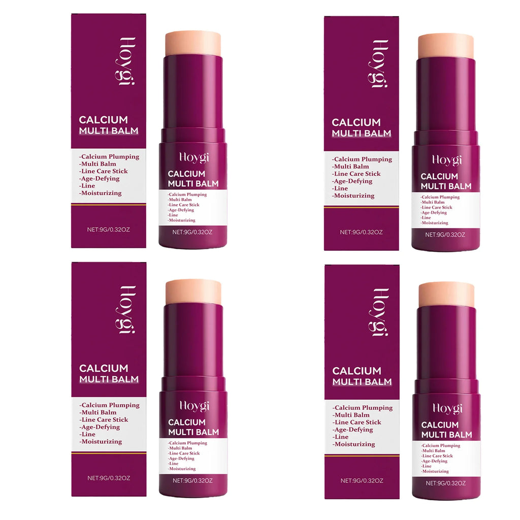 Calcium Multi Balm Stick Firming Lightweight Hydrating Face Balm Tightening Smoothing Moisturing Stick Skincare Balm Oasis Select 4pcs