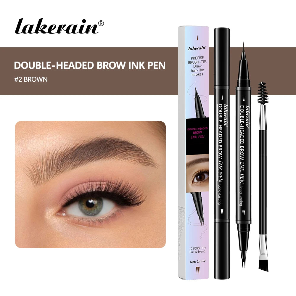 2-in-1 Waterproof Double-Headed Eyebrow Pencil | ibcccndc