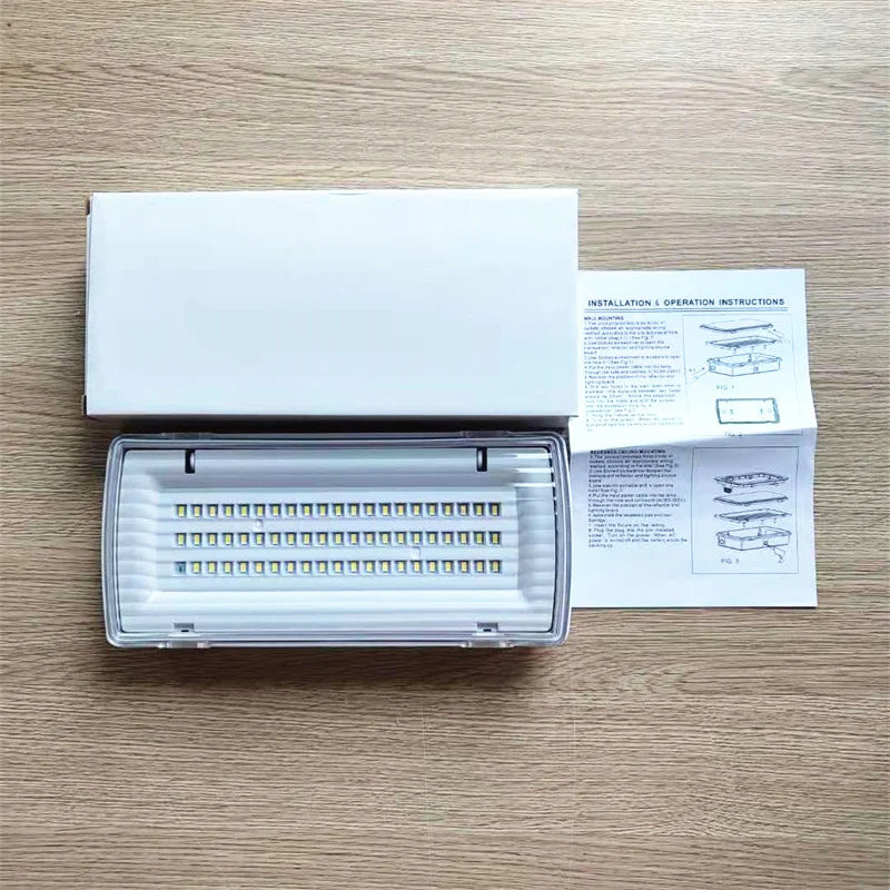 SHINEKNOT 3W LED Emergency Light 18650 Battery 3Hr Backup