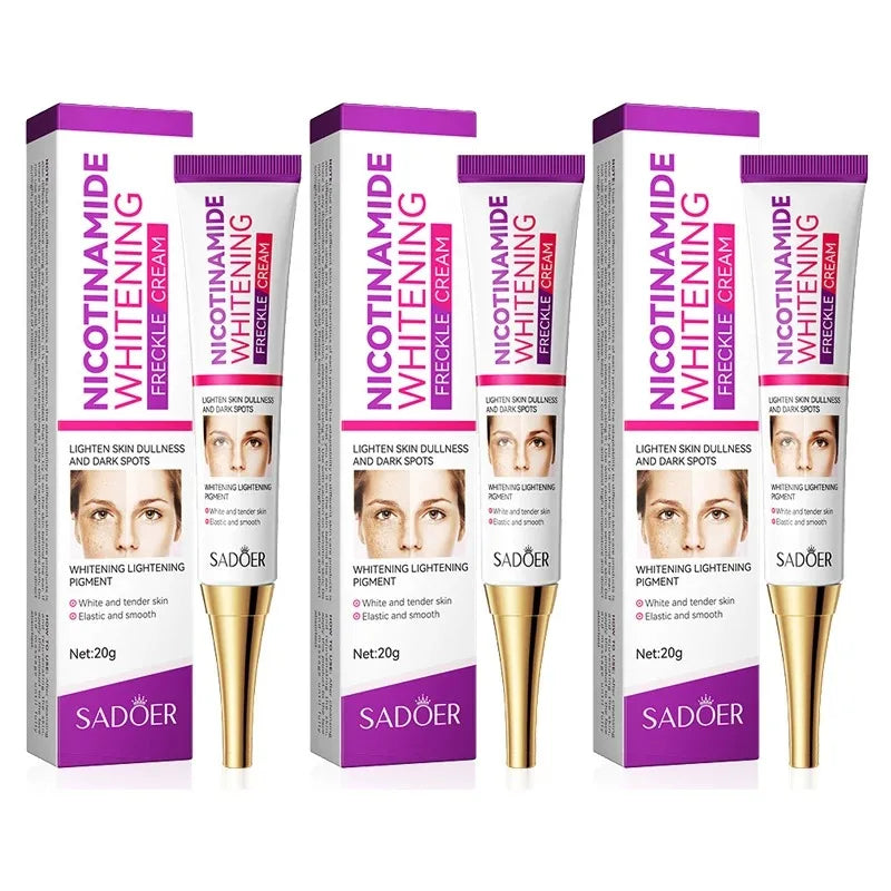 SADOER Freckle Removing Cream Nicotinamide Face Cream for Faical Moisturizing Nourishing Hydrating Firming Spot Facial Creams Oasis Select 3pcs