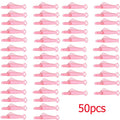 1-50Pcs Automatic Needle Threader DIY Tool Home Hand Sewing Machine Device Thread Auto Needle Cross Stitch Sewing Accessories Oasis Select 50pcs pink