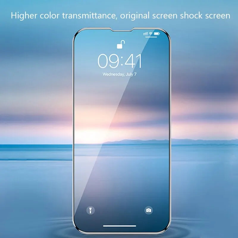 4PCS Full Cover Tempered Glass for iPhone 14 Pro Max 14 Plus 15 9D Screen Protector for iPhone 13 Pro Max 12 11 13 Mini Glass Oasis Select