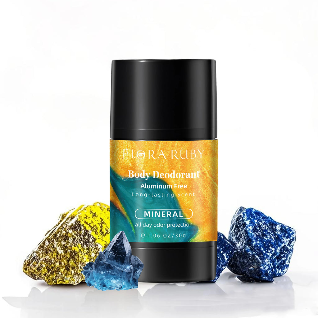 Flora Ruby aluminum free 48 Hours Of Lingering fragrance Underarm 30g/1.06oz Deodorant stick long lasting scent Oasis Select Mineral