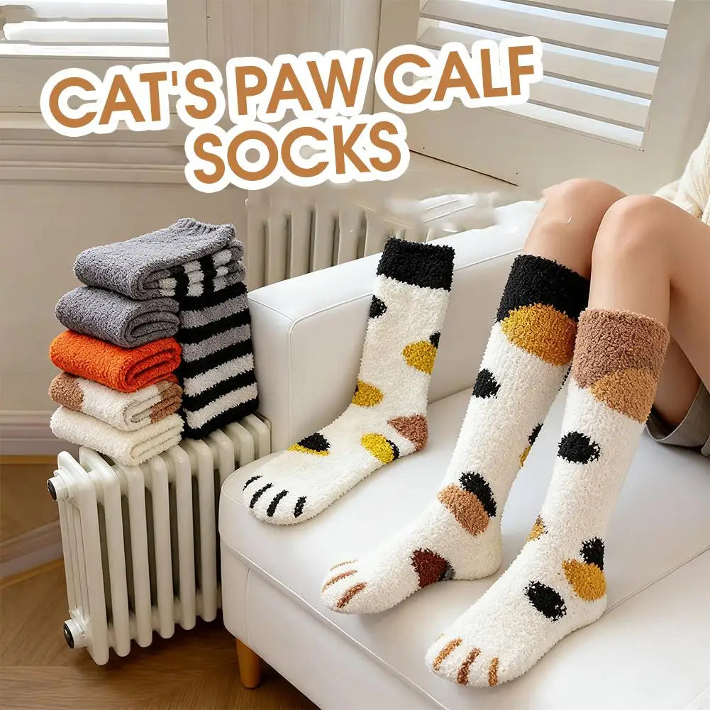 Womens Fuzzy Socks Winter Warm Soft Cozy Fluffy Microfiber House Sleeping Slipper Socks Women's Stockings Oasis Select