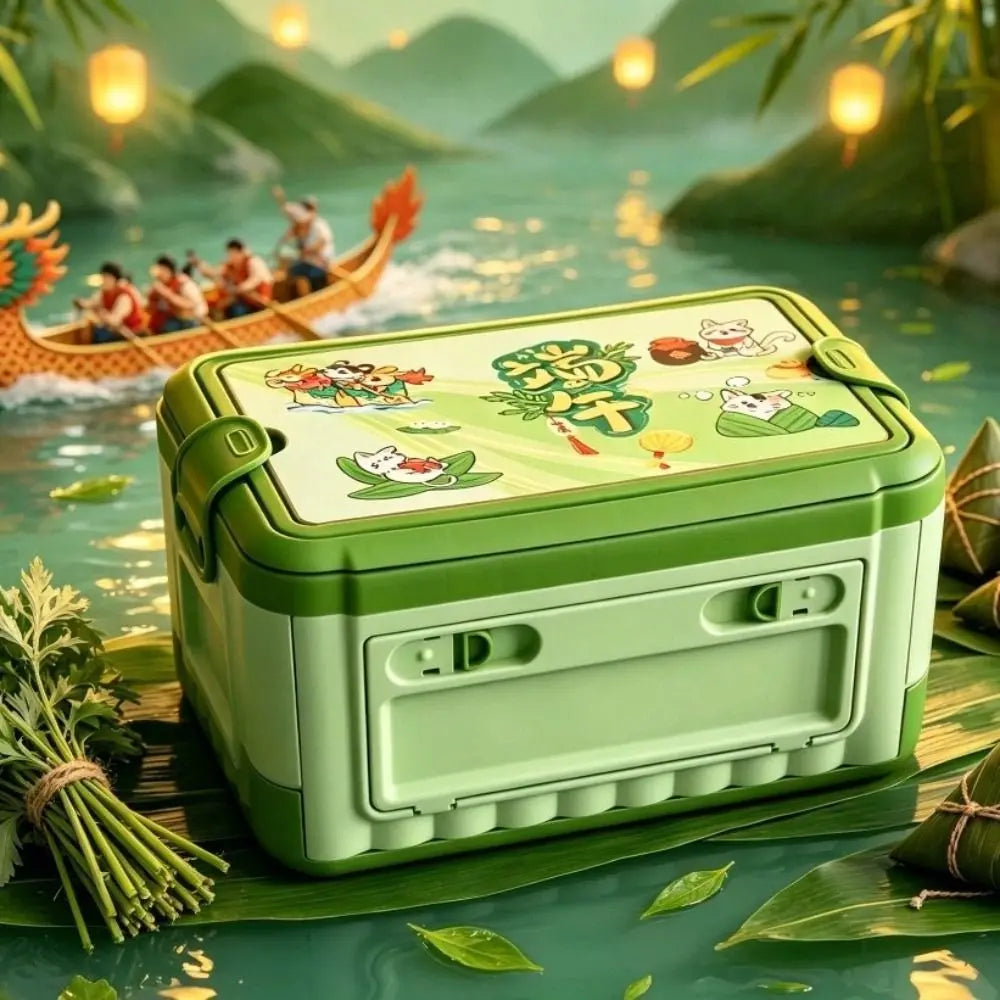 Large Collapsible Plastic Storage Box with Handle | 36x25cm