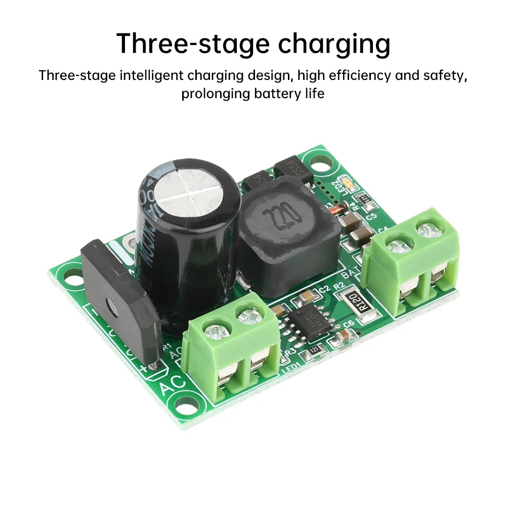 12V Battery Charging Module CN3768 Module Three-Stage Charging Constant Current Charging AC 12-20V/DC 15-30V Oasis Select