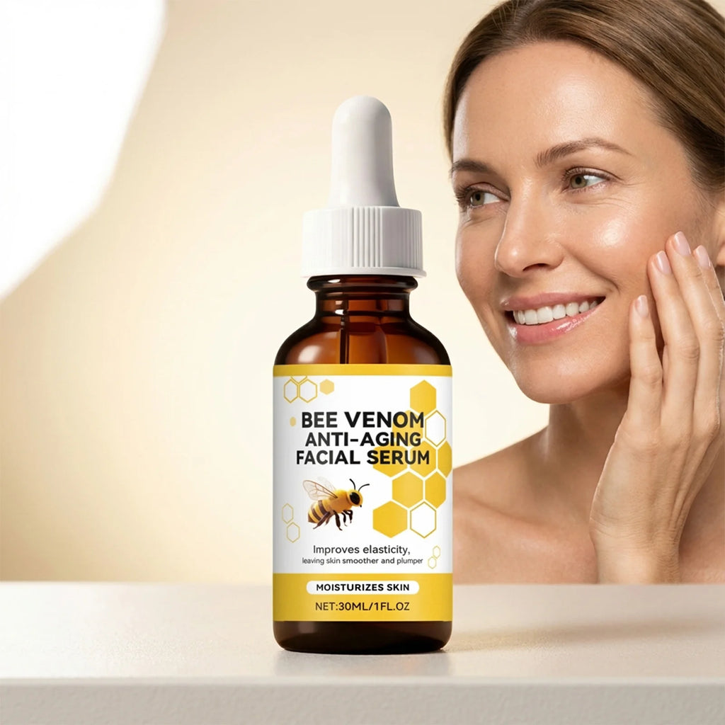 Bee Venom Facial Serum – Hydrating Radiance Essence Face Serum Oasis Select