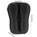 Motorcycle Gel Seat Cushion 3D Honeycomb Structure Shock Breathable Motorcycle Gel Seat Pad Gel Foldable Cushion For Seat Oasis Select Black