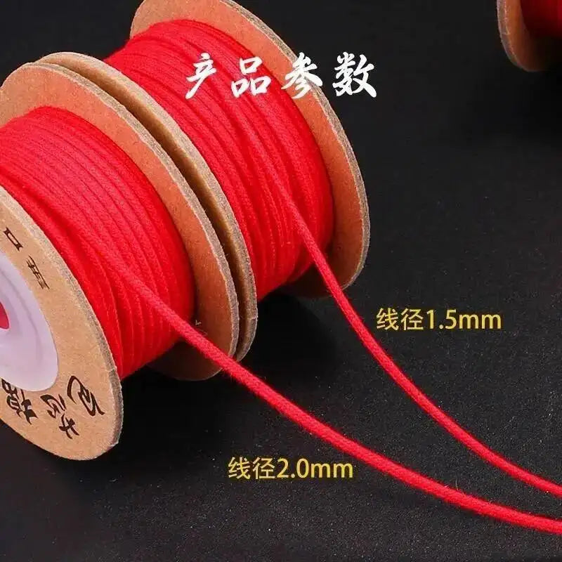 14/10 meters 1.5/2.0mm Cotton Cord Rope Chinese Knot Macrame Cord Rope For Jewelry Making For Shamballa Bracelet Oasis Select