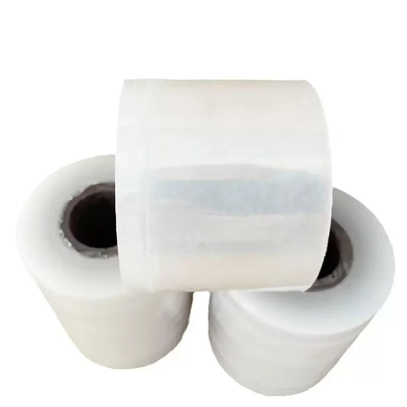 Elastic Film Tape Saran Wrap Plastic Film Saran Wrap Suitable for Bottles Cans Eyelash Eyebrow Tattoos Horticultural Grafting Oasis Select 3Pcs width 8cm