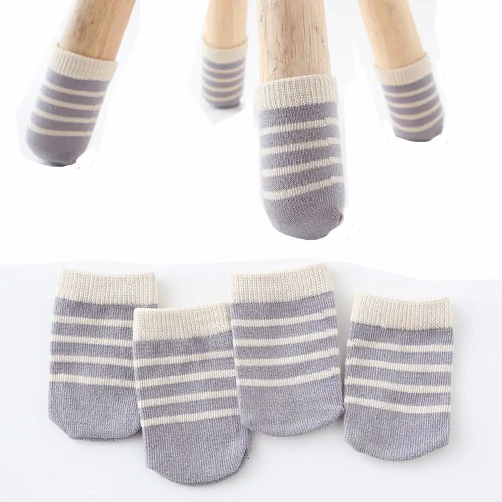High Elastic Table Legs Socks Furniture Protectors Covers Non-Slip Knitted Floor Protection Pads Chair Foot Cover Oasis Select 9