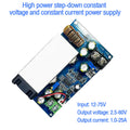 600W Adjustable DC-DC Buck Converter Module 12-75V to 2.5-60V Step Down Constant Voltage Regulator Constant Current Power Supply Oasis Select Default Title