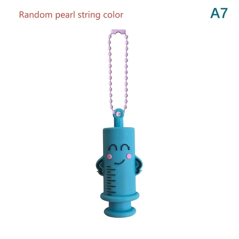 Ampoule opener keychain, syringe shaped cutter, nurse doctor ampoule opener aid, medicine bottle crusher Oasis Select A7