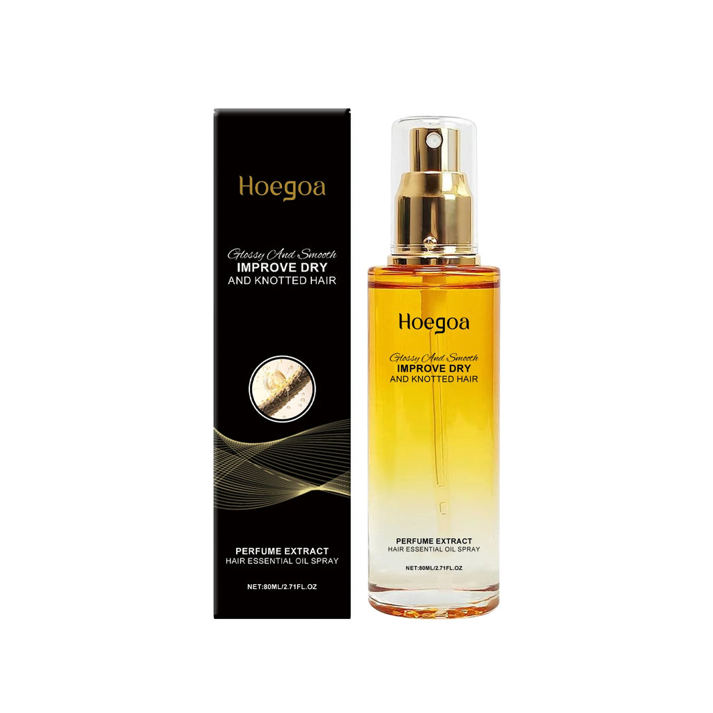 Smoothing Hair Care Essential Oil Repair Dry Damaged Hair Anti Frizzy Massag Scalp Improve Hair Tangling Nourishing Hair Serum Oasis Select 80ml boxed