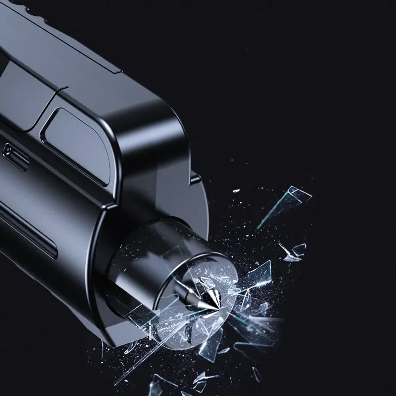 2-in-1 Car Seat Belt Cutter Knife Emergency Car Window Breaker Safety Hammer Multifunction Lifesaving Tool Escape Device Oasis Select