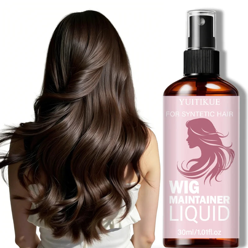YUITIKUE Wig Detangler Spray – Smooth Synthetic Hair All Day