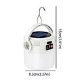 Solar LED Camping Light – IP55 Waterproof, USB Rechargeable