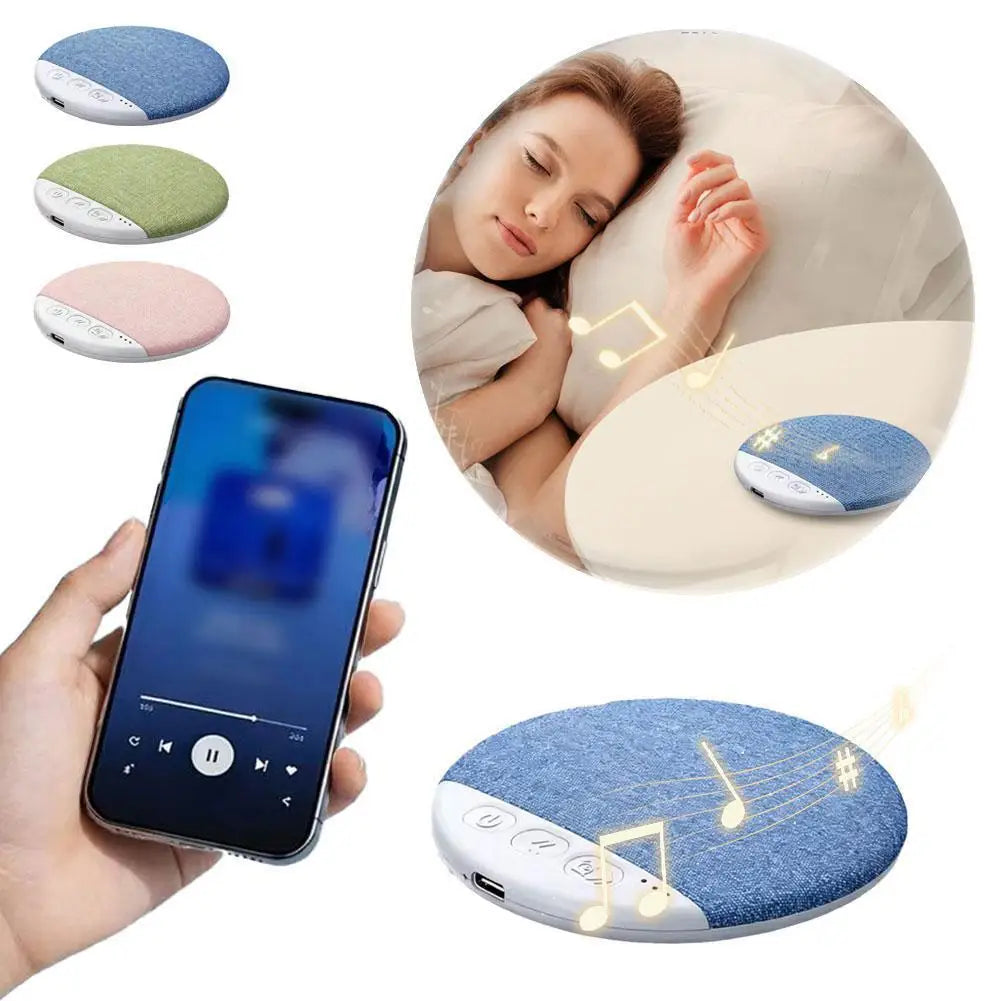Bluetooth Pillow Speaker – White Noise, Sleep Timer & Bass