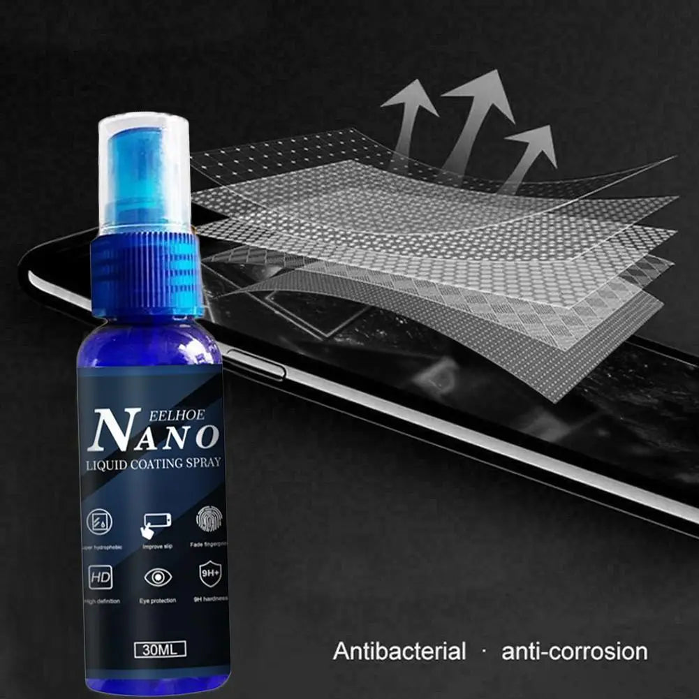 Nano Liquid Screen Protector Spray 30ml – Hydrophobic Coating Nano Screen Coating Oasis Select