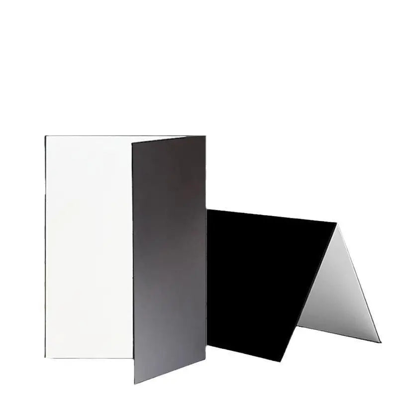 3-in-1 Foldable Photography Reflector Board Durable Paperboard Light Diffuser for Home Studio Product Shooting Oasis Select