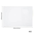 A3/A4 Magnetic Fridge Whiteboard – Dry Erase Memo Board