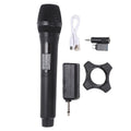 Wireless Handheld Microphone Bluetooth 2.4G Noise Reduction Portable Dynamic Mic with Sound Effects and Voice Changer Oasis Select black