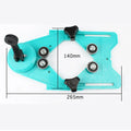 Marble Tile Hole Locator Saw Core Bit Guide Opening Adjustable Hole Saw Core Bit Guide With Vacuum Base Suction Plate Oasis Select 1pcs