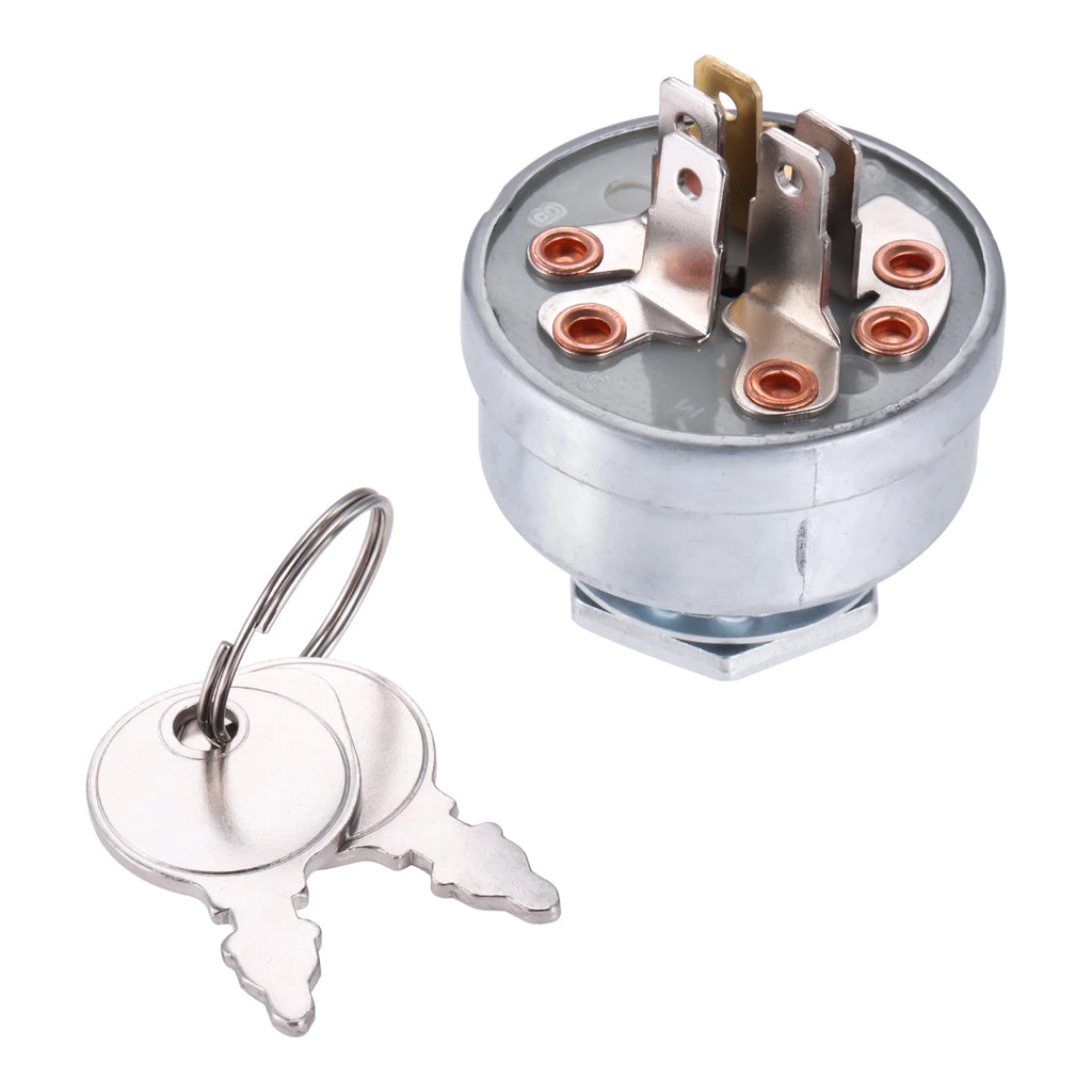 1Set Ignition Starter Switch with 2 Keys for Hustler 045898 Big Dog Super Z Mini Z Hydro Walk Behind Exmark Toro 1-543070 543070 Oasis Select Default Title