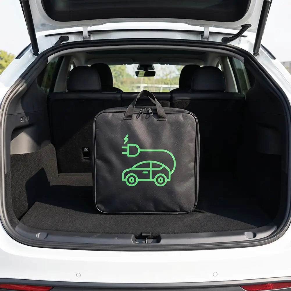 Waterproof EV Charger Cable Bag – Trunk Organizer Case EV Cable Organizer Bag Oasis Select
