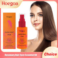 Hoegoa Rosemary Hair Care Essential Oil Reduce Loss Repair Damaged Improve Curly Nourish Roots Scalp Treatment Hair Growth Serum Oasis Select 50ml Boxed X 2PCS