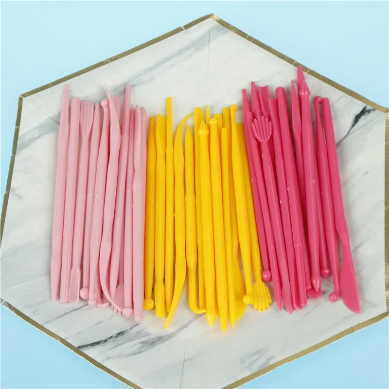 14-Piece Fondant Shaping & Sugar Flower Sculpting Tool Set