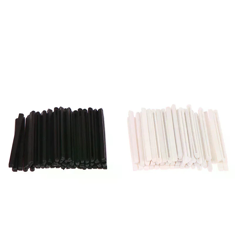 50 Pcs/set Pet Clipper Blade Parts Replacement Blade Guides White Black Pet Clipper Blade Accessories Oasis Select