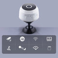 A9 WiFi Mini Camera HD 1080p Wireless Video Recorder Voice Recorder Security Monitoring Camera Smart Home For Infants And Pets Oasis Select White
