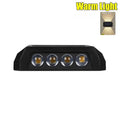 Solar Wall Light IP65 Waterproof LED Safety Light Up Down Lighting Easy Install Outdoor Patio Yard Garden Street Landscape Decor Oasis Select Warm light 8 wick