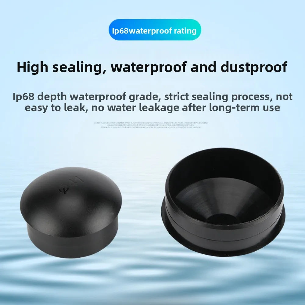 Nylon Spherical Plug Use for Cable Gland Round Plug 6/8/10/12/14/18/25/32/44mm Semicircular Plug 10pcs Oasis Select