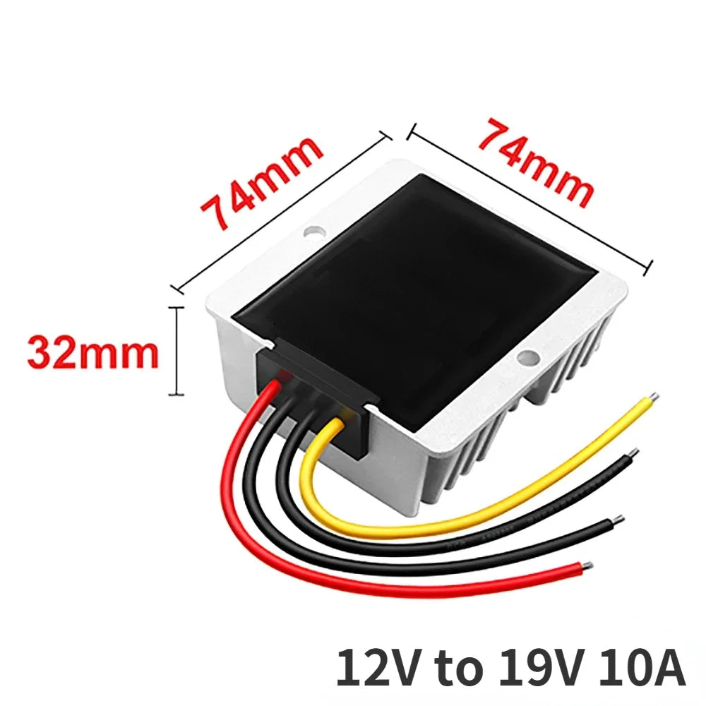 12V to 19V 1A-20A Stabilizer DC to DC Converter Boost Step Up Power Converter 12 Volt to 19 Volt Car Laptop Power Supply 9V-13V Oasis Select 12V to 19V 10A