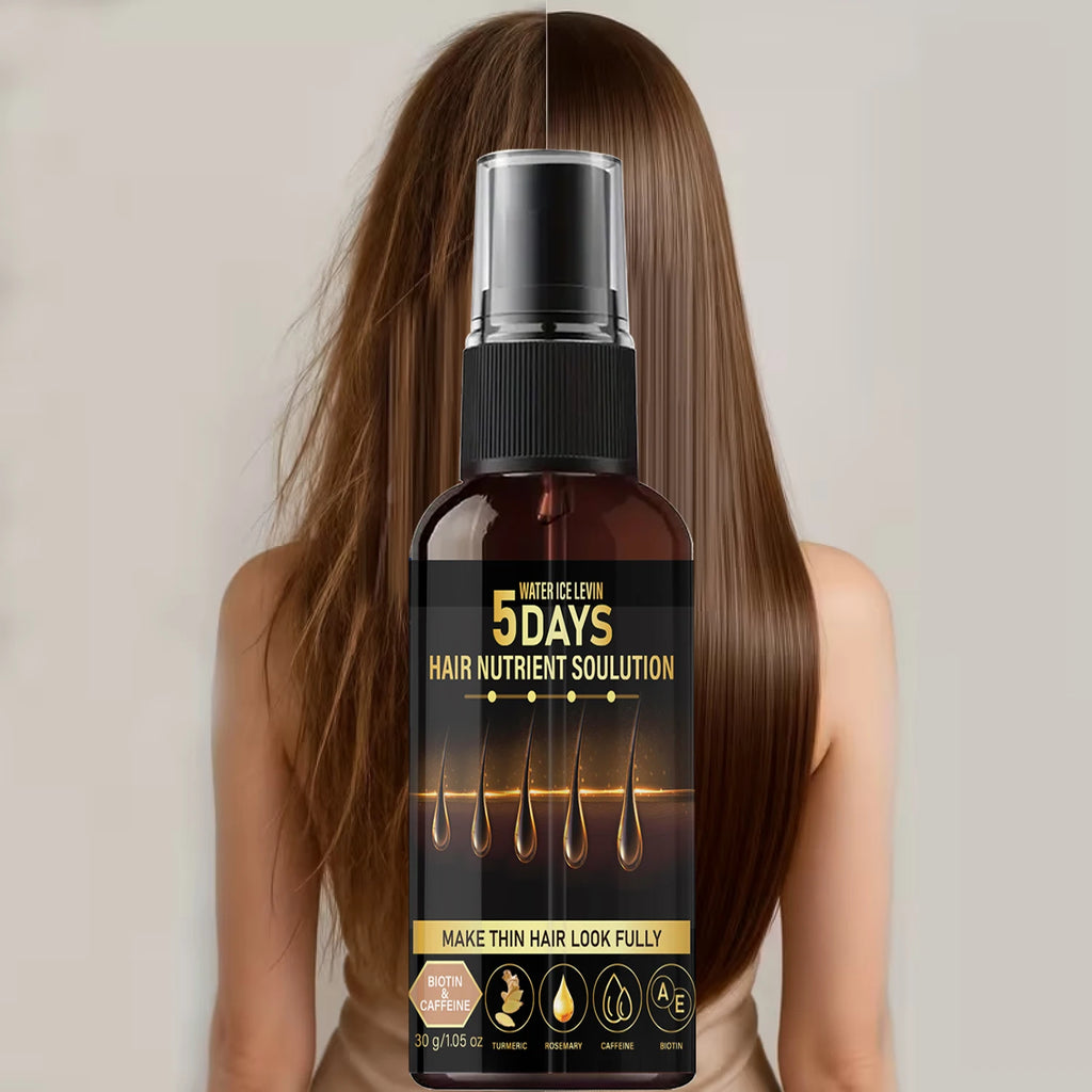 Biotin & Caffeine Hair Oil – Rosemary & Turmeric for Thicker Hair Hair Growth Oil Oasis Select
