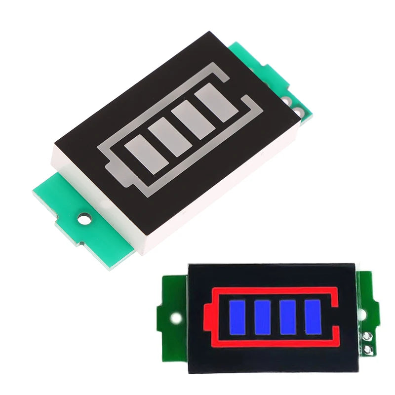 Li-ion Battery Capacity Gauge | 1S–8S 3.7V Lithium Tester