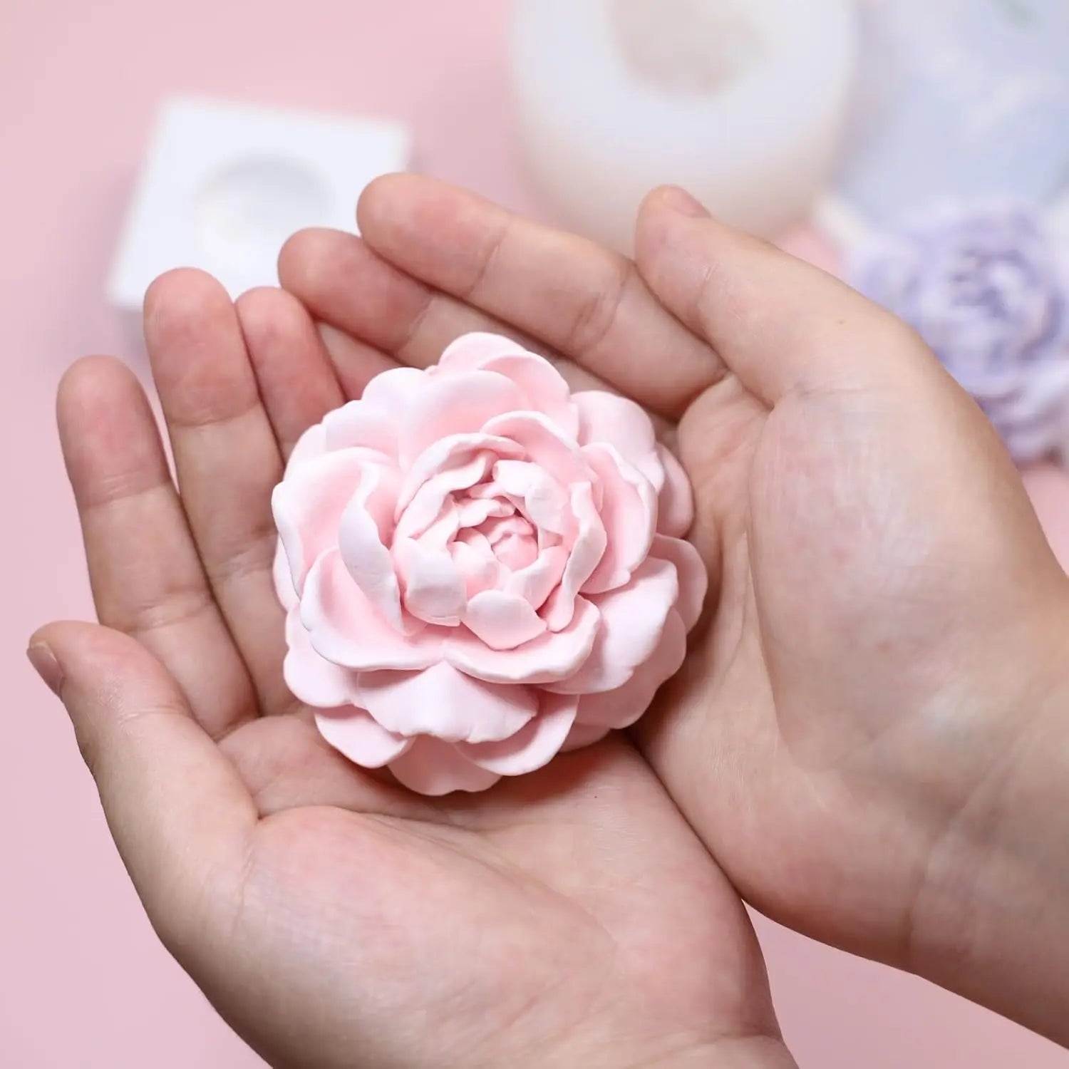 Flower Molds Silicone Moldes Para Velas Flexible Aromatherapy Candle Making Mold Jasmine Scented Candles Also Resin Gypsum Oasis Select
