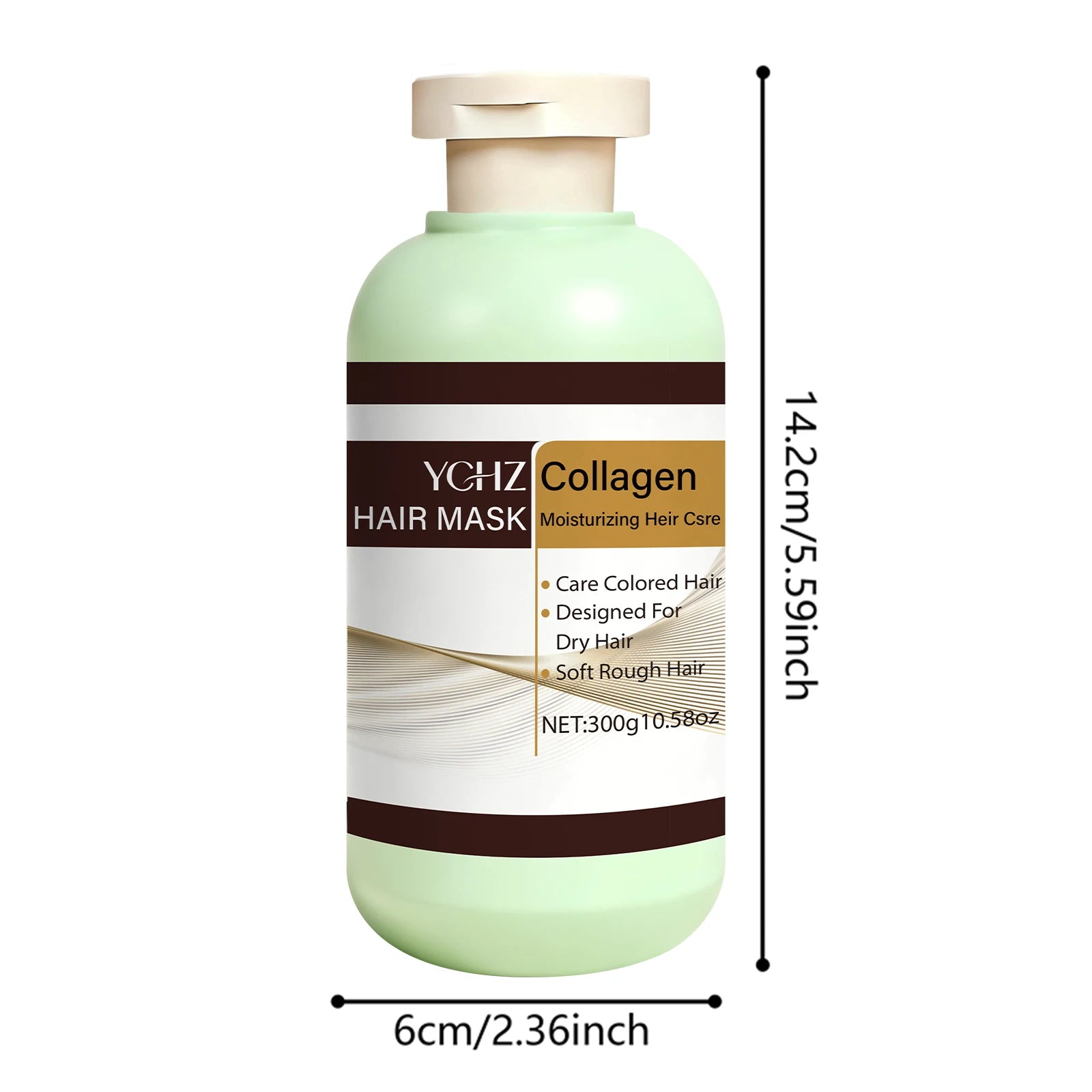 YCHZ Collagen Hair Mask 300g – Nourish, Brighten & Strengthen