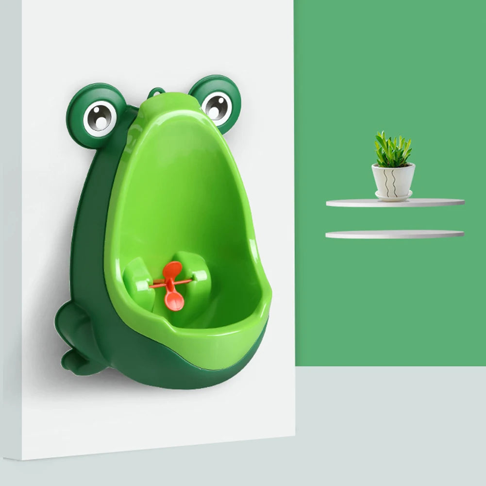 Kids' Frog Potty Training Urinal | Wall-Mounted Splash-Free