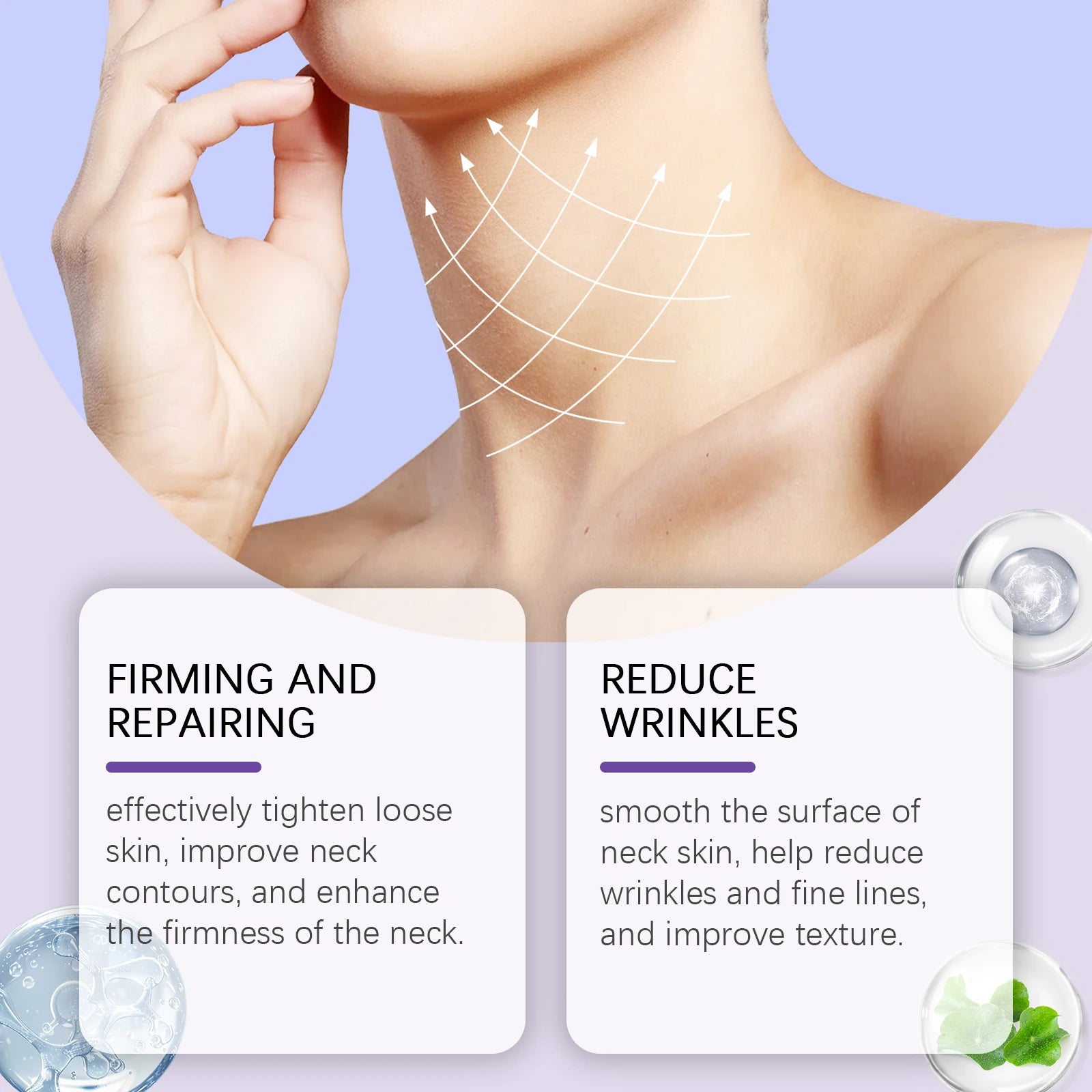 Eelhoe Neck Tightening Patch – Moisturizing & Anti-Wrinkle Neck Tightening Patch Oasis Select