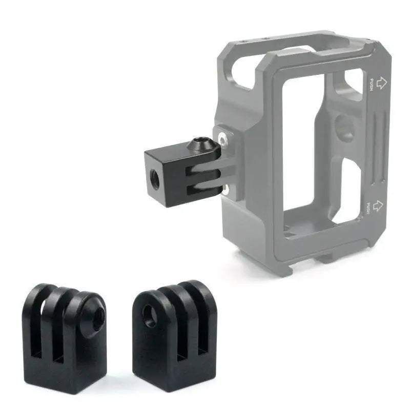 Mini 1/4" M6 Tripod Screw Adapter Aluminum Monopod Mount Base For 13 12 11 10 9 Action Camera Accessories Oasis Select