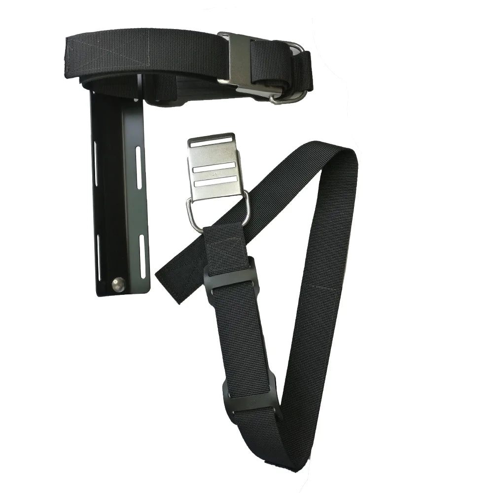 Aluminum Tech Scuba Diving Single Tank Adapter with 2 Tank Straps for Scuba Diving BCD Backplate Adapter System Set Oasis Select