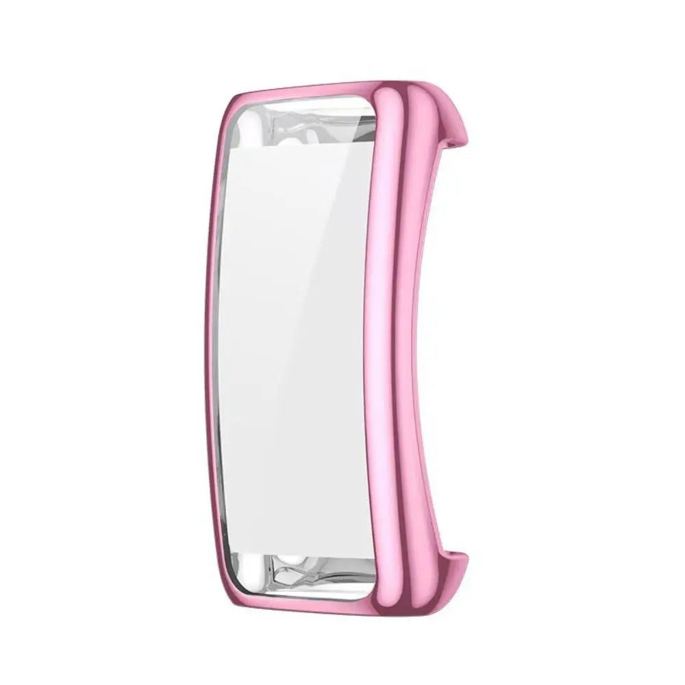 Watch Cover Case Fitbit Inspire 3 Screen Protector TPU All Inclusive Inspire 3 Watch Cover Protective Soft Fitbit Inspire 3 Case Oasis Select pink