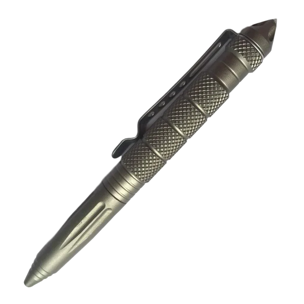Tool Pens Multi-functional Pen Tactical Tungsten Steel Rotating Unisex Pen Window Glass Metal Ballpoint Multifunctional Oasis Select Gray Pen